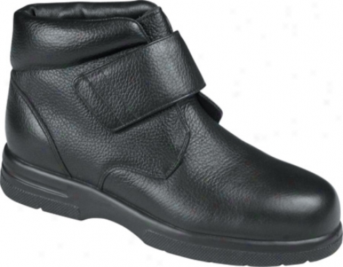 Drew Big Easy (men's) - Black Pebbled Leather