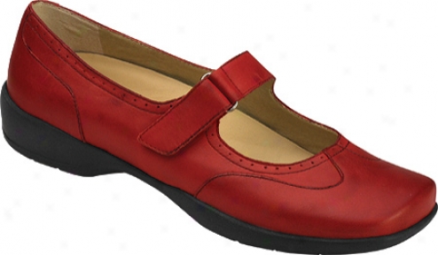 Drew Isabel (women's) - Red Leather