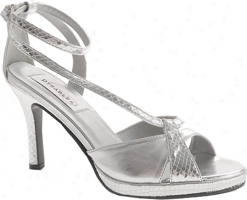 Dyeables Riley (women's) - Silver Snake Print