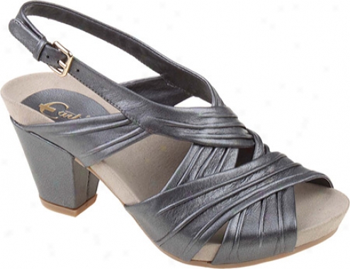 Earthies Capri (women's) - Slate Grey Mooshie Calf