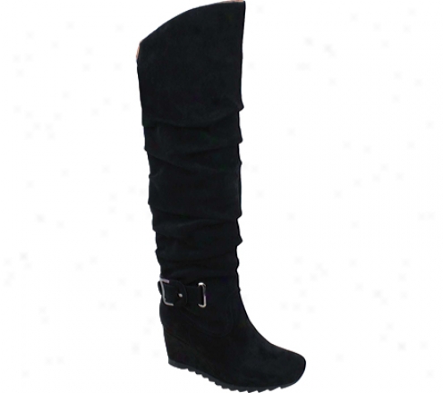 Earthies Rahaelle (women's) - Black Suede