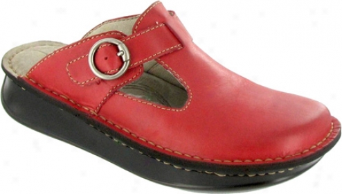 Eastland Clogwork (women's) - Red Leather