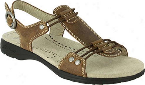 Eastland String Along (women's) - Dark Tan Leather