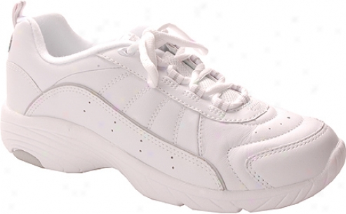 Easy Spirit Punter (women's) - White/light Gray Leather