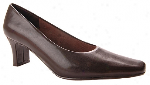 Easy Street Major (women's) - Dark Brown Kid Smooth