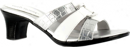 Easy Road Violet (women's) - White/silver Croco