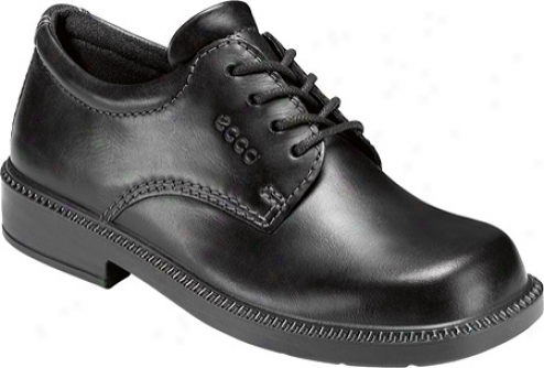 Ecco Arlanda Plain Toe (boys') - Black Racer Leather