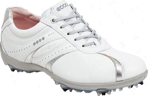 Ecco Casual Cool Hydromax (women's) - White/light Silver Lexi