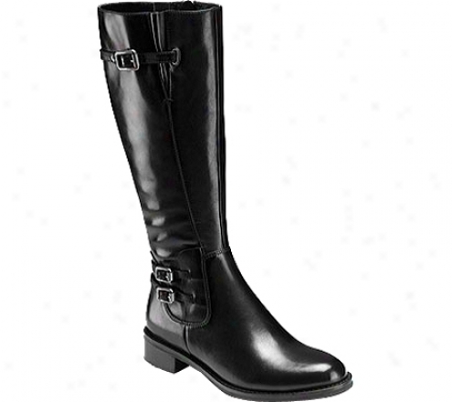 Ecco Hobart (women's) - Black Leather