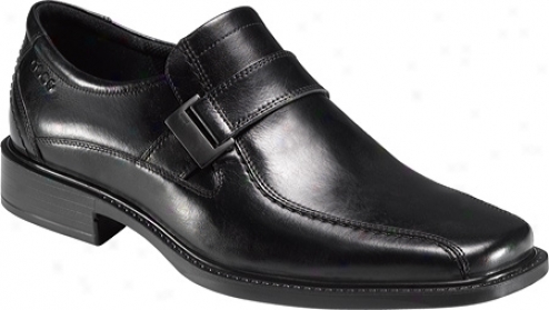 Ecco New Jersey Slip On Buckle (men's) - Black Santiago Leather