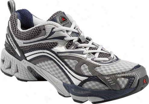 Ecco Rxp 6040 (men's) - Titanium/yrue Navy/concrete Synthetic/textile