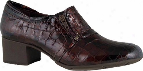 Elites Madison (women's) - Brown Croc Patent