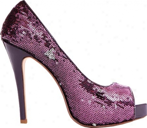 Ellie Flamingo-415 (women's) - Purple Sequins