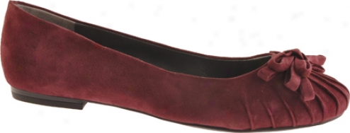 Enzo Angiolini Cebra (women's) - Dark Red Suede