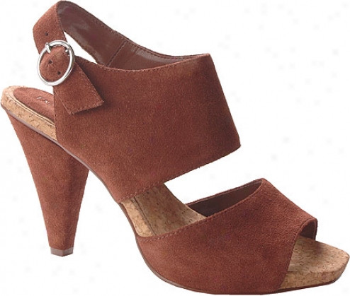 Enzo Angiolini Janah (women's) - Medium Brown Suede