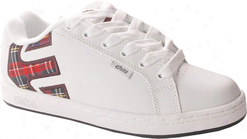 Etnies Fader (women's) - White Plaid