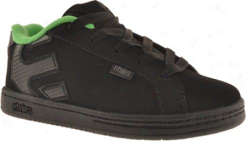 Etnies Kids Fader (children's) - Black/lime