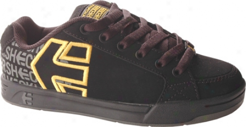 Etnies Kids Sheckkler 3 (infants') - Black/yellow/grey