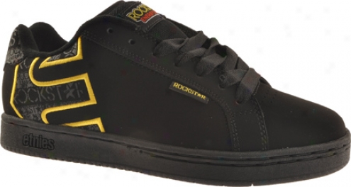 Etnies Rockstar Fader (men's) - Black/yellow/black