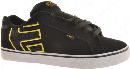 Etnies Rockstar Fader Vulc (children's) - Black/yellow/black