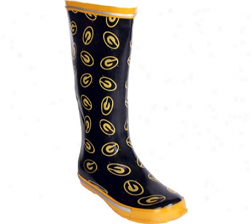 Fanshoes Grambling State University Rubber Profit (women's) - Black