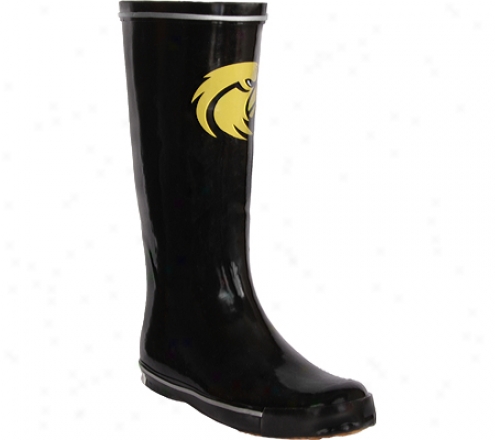 Fanshoes University Of Southern Mississippi Rubber Boot (women's) - Black