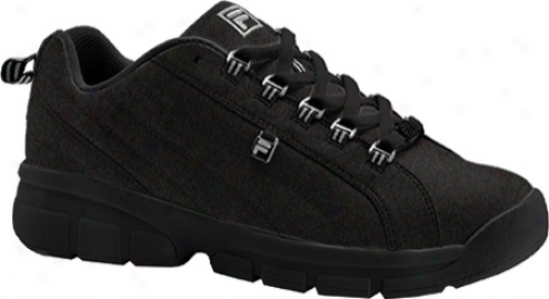 Fila Barter 2k10 (children's) - Black/black/metallic Silverr