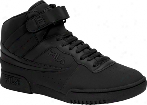 Fila F13 Filabuck/synthetic (women's) - Triple Black Bl