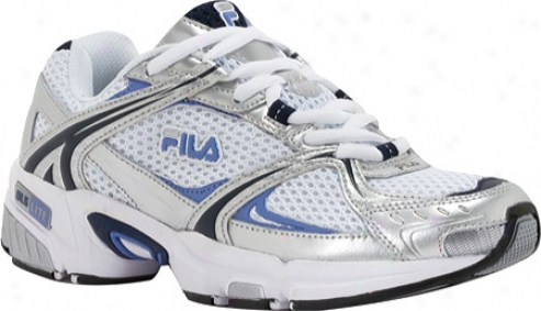 Fila Tytaneum (women's) - White/metallic Silver/estate Blue