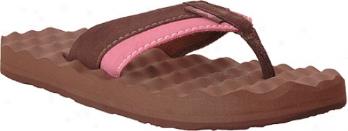 Flojos Xena (women's) - Brown/pink