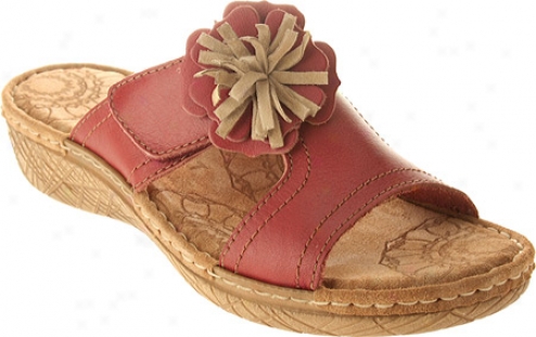 Fly Flot Celebrity (women's) - Red Leather