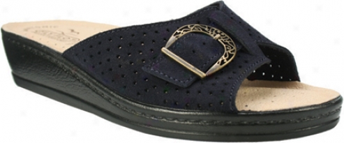 Fly Flot Edna (women's) - Navy Suede