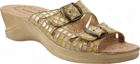 Fly Flot Jazz (women's) - Beige Leather