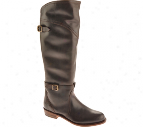 Frye Dorado Riding (women's) - Dark Brown Full Temper Leather