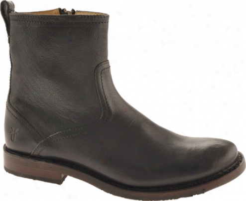 Frye Oliver Inside Zip (men's) - Black Leather