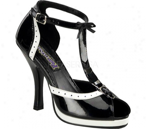 Funtasma Mafia 02 (women's) - Black/white Patent