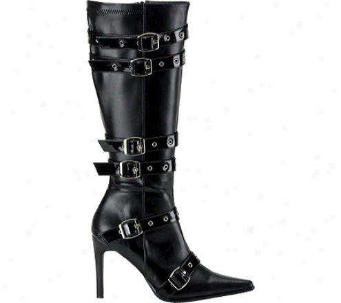 Funtasma Plunder 130 (wimen's) - Black Pu/patent