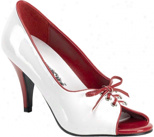 Funtasma Pump 216 (women's) - White/red Patenr