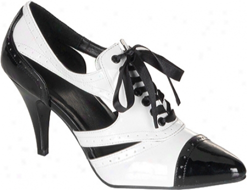 Funtasma Pump 458 (women's) - Black/white Open