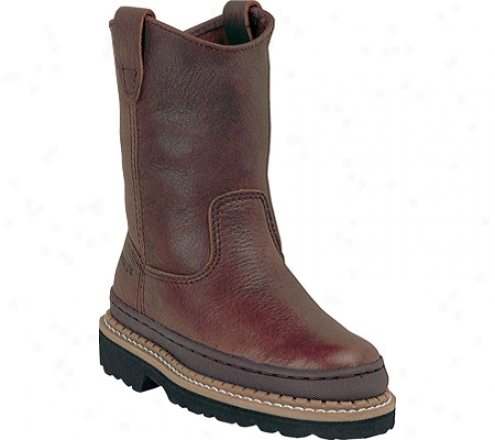 Georgia Boot G20 Little Georgia Giant Wellington (children's) - Soggy Brown Leather