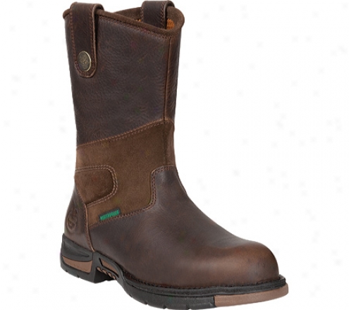 "georgia Boot G4313 10"" Athens Pull-on Steel Toe (men's) - Brown"