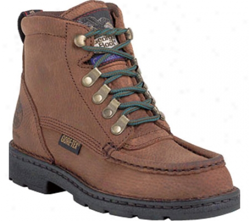 "georgia Boot G6022 6"" Moc Toe Waterproof Gore-tex Comfort Core (men's) - Hickoey Ambush Nubuck"