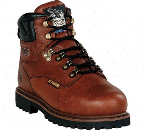 "georgia Boot G63 6"" Preservation Toe Metatarsal Comfort Core Welt (men's) - Greasy Briar Full Grain Leather"