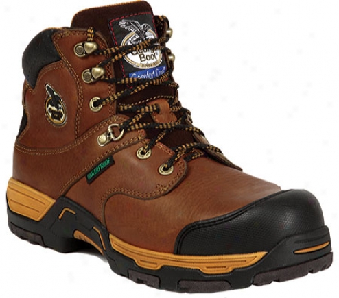 "georgia Boot G6435 Diamond Trax 6"" Boot Waterproof (men's) - Brown"