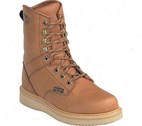 "georgia Boot G81 8"" Wedge Boot (men's) - Gold Coast Barracuda Spr Leater"