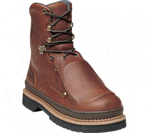 "georgia Boot G83 8"" Safety Toe Georgia Giant Metatarsal (men's) - Soggy Brown Full Grain Leather"