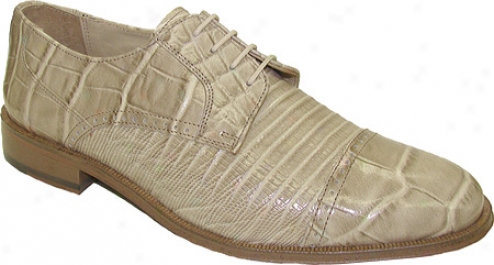 Giorgio Brutini 21008 (men's) - Beige Croco Print Leather