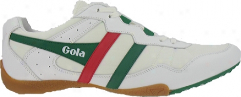 Gola Cougar (men's) - White/green/red