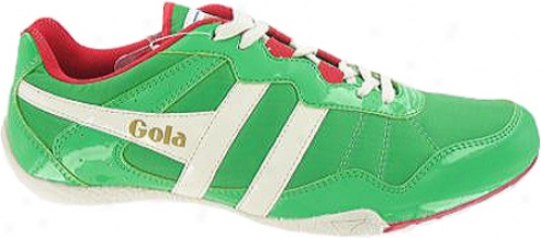 Gola Cue (men's) - Green/ecru/red