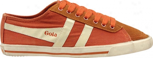 Gola Quota (women's) - Orange/ecru